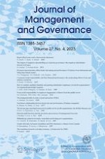 Journal of Management and Governance 4/2023