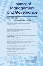 Journal of Management and Governance 2/2024