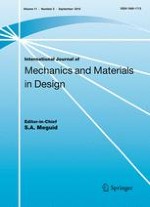 International Journal of Mechanics and Materials in Design 3/2015