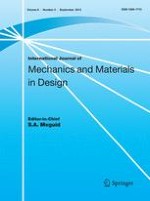 International Journal of Mechanics and Materials in Design 3/2013