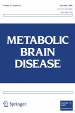Metabolic Brain Disease 4/2006