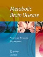 Metabolic Brain Disease 5/2015