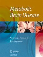 Metabolic Brain Disease 6/2016