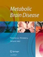 Metabolic Brain Disease 4/2017