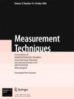 Measurement Techniques 10/2009