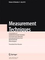 Measurement Techniques 4/2015