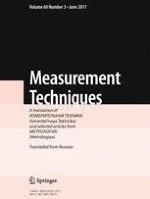 Measurement Techniques 3/2017