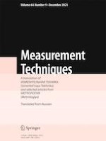 Measurement Techniques 9/2021