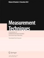 Measurement Techniques 8/2022