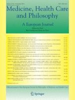 Medicine, Health Care and Philosophy 4/2013