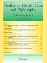 Medicine, Health Care and Philosophy 1/2018