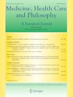 Medicine, Health Care and Philosophy 4/2019
