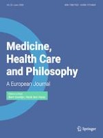 Medicine, Health Care and Philosophy 2/2020