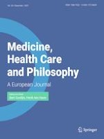 Medicine, Health Care and Philosophy 4/2021