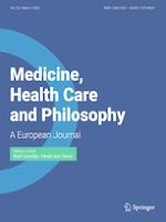 Medicine, Health Care and Philosophy 1/2022