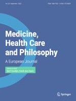 Medicine, Health Care and Philosophy 3/2022