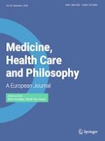 Medicine, Health Care and Philosophy 4/2022