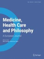 Medicine, Health Care and Philosophy 3/2003