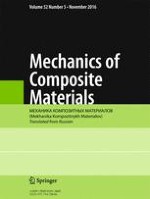 Mechanics of Composite Materials 5/2016