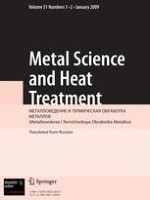 Metal Science and Heat Treatment 1/1997