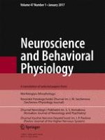 Neuroscience and Behavioral Physiology 1/2017