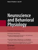 Neuroscience and Behavioral Physiology 6/2017