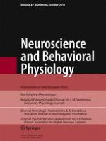 Neuroscience and Behavioral Physiology 8/2017