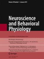 Neuroscience and Behavioral Physiology 1/2019