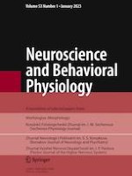 Neuroscience and Behavioral Physiology 1/2023