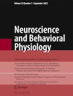 Neuroscience and Behavioral Physiology 7/2023