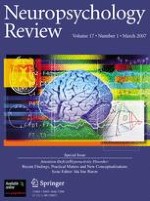 Neuropsychology Review 1/2007