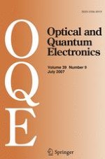 Optical and Quantum Electronics 9/2007