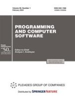 Programming and Computer Software 1/2001