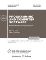 Programming and Computer Software 4/2010