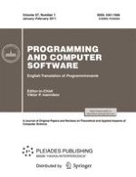 Programming and Computer Software 1/2011