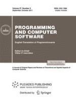 Programming and Computer Software 5/2011