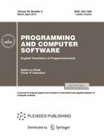 Programming and Computer Software 2/2014