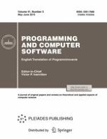 Programming and Computer Software 3/2015