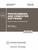 Programming and Computer Software 2/2016