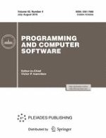 Programming and Computer Software 4/2016