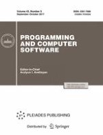 Programming and Computer Software 5/2017