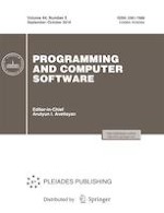 Programming and Computer Software 5/2018