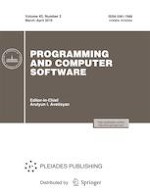 Programming and Computer Software 2/2019