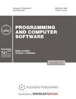 Programming and Computer Software 8/2021
