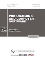 Programming and Computer Software 8/2023