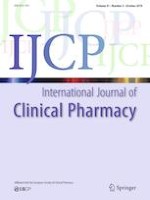 International Journal of Clinical Pharmacy 5/2019