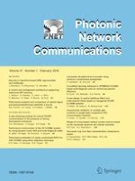 Photonic Network Communications 1/2019