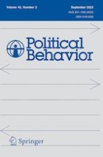 Political Behavior 3/2023