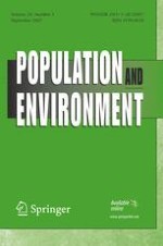 Population and Environment 1/2007