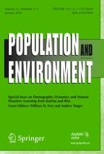 Population and Environment 1-3/2010